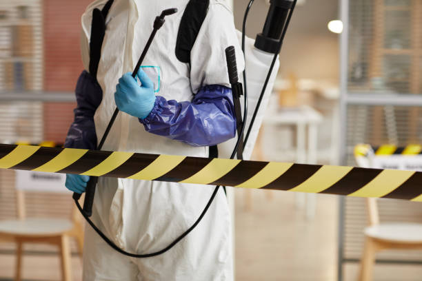 Professional Blood Cleanup technician working in Englewood, FL